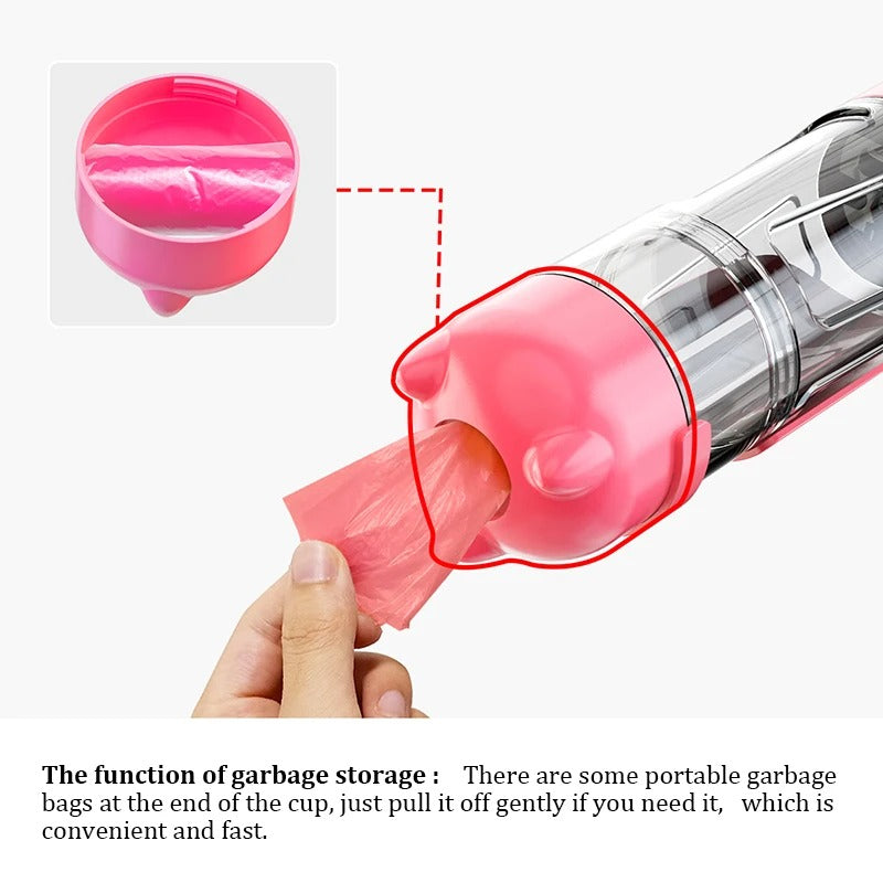 4 in 1 Pet Water Bottle