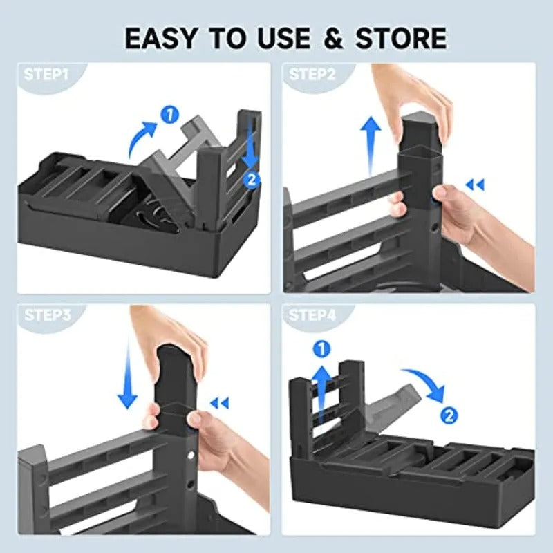Elevated Feeding Tray with Slow Feeder