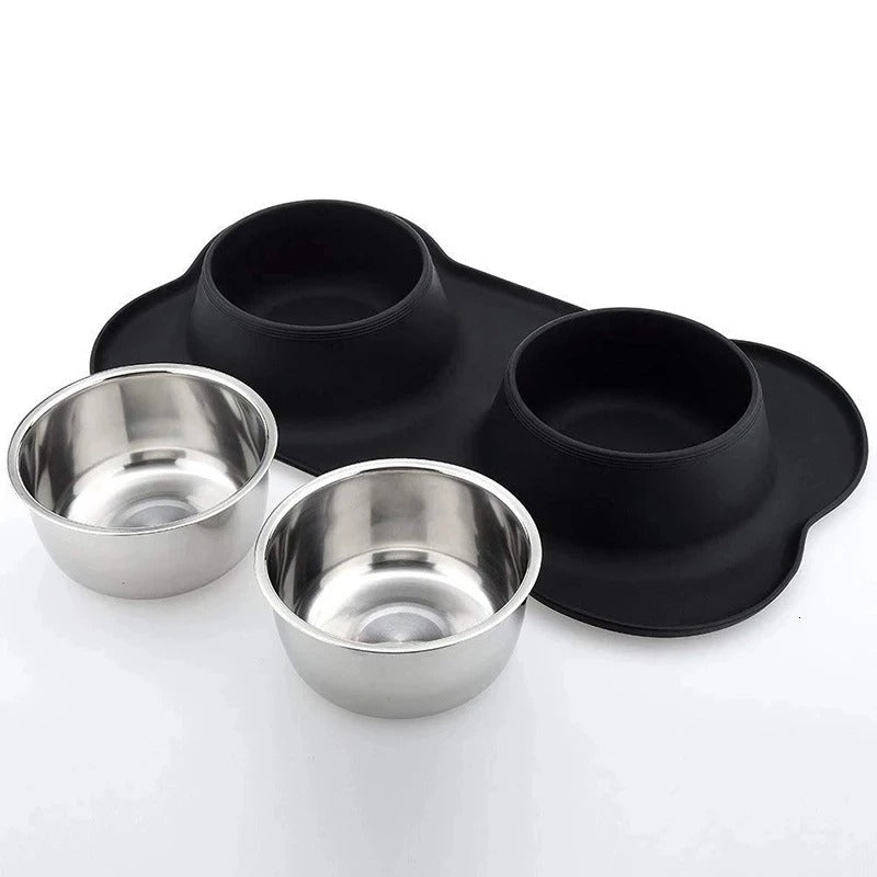 Bone-Shaped Dog Bowl