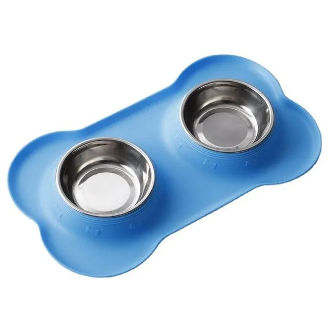 Bone-Shaped Dog Bowl