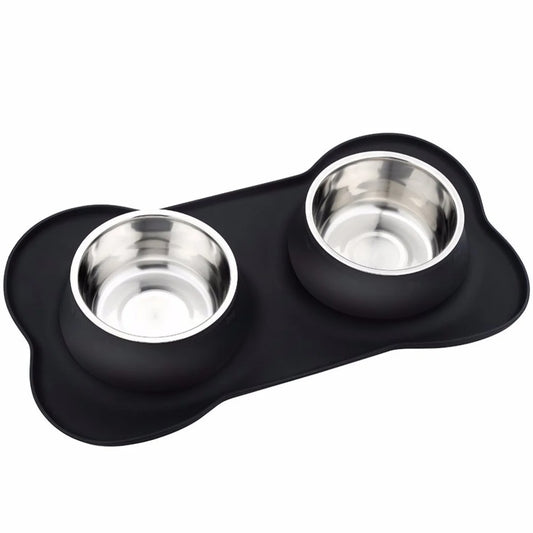 Bone-Shaped Dog Bowl