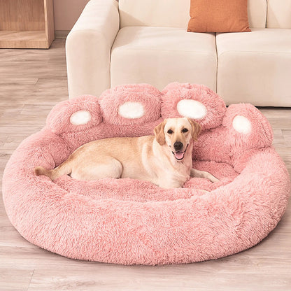 Paw-shaped Dog Bed